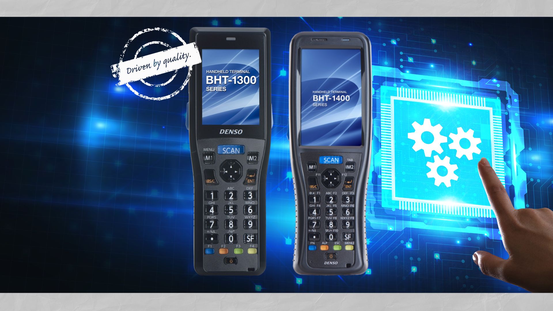DENSO liefert als einziger Anbieter weiterhin Geräte mit Windows CE. Das ist nicht altmodisch, sondern serviceorientiert. DENSO liefert als einziger Anbieter weiterhin Geräte mit Windows CE. Das ist nicht altmodisch, sondern serviceorientiert.