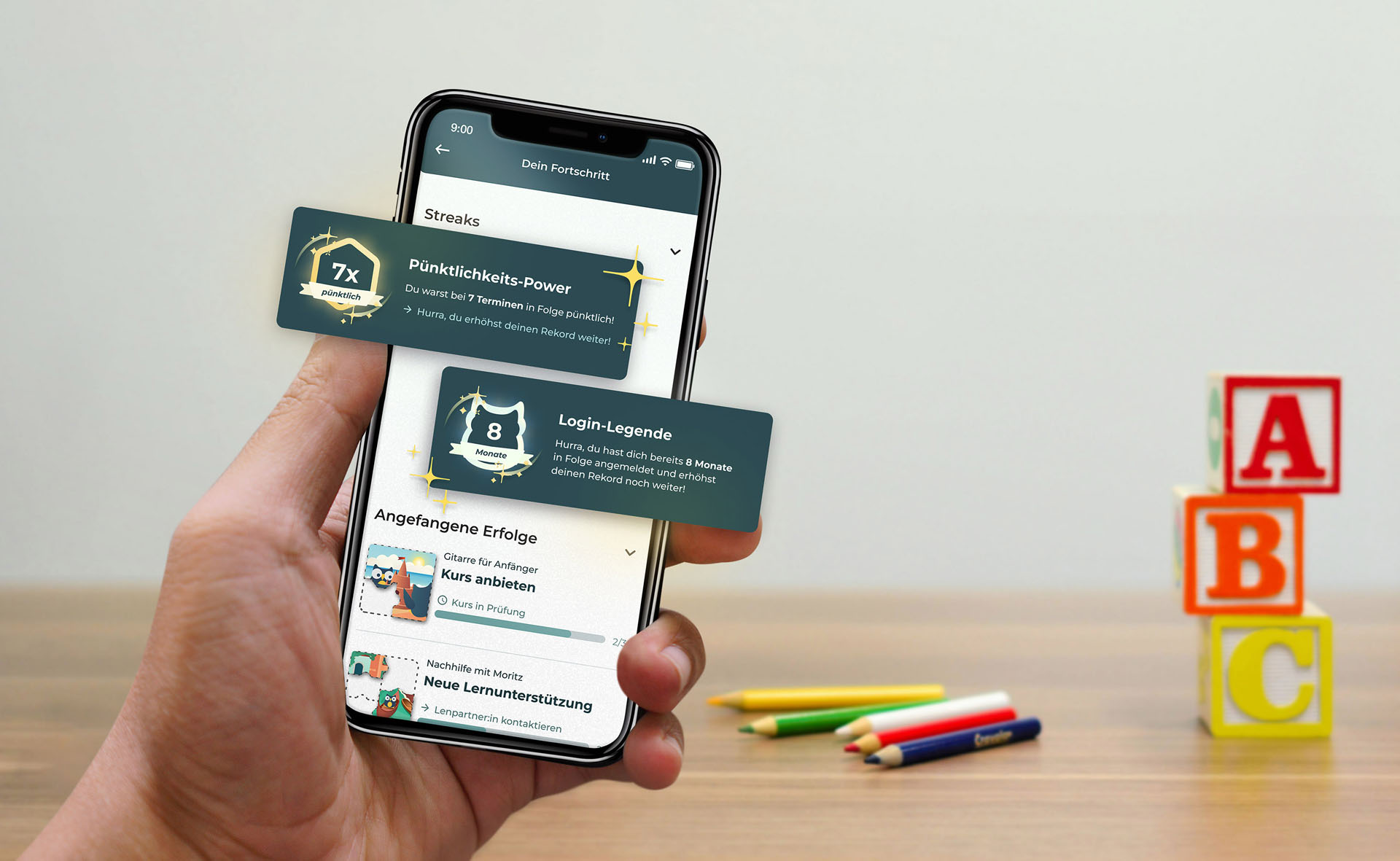 Neues Gamification Feature verbessert App (Die Bildrechte liegen bei dem Verfasser der Mitteilung.) Neues Gamification Feature verbessert App (Die Bildrechte liegen bei dem Verfasser der Mitteilung.)