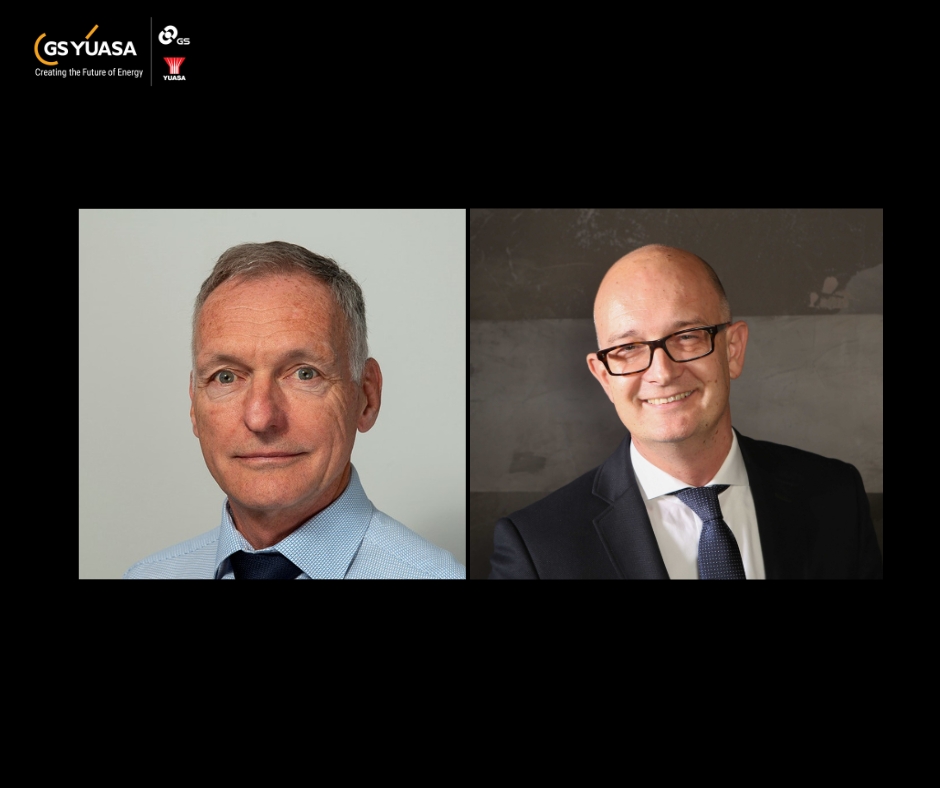 links: Rob Antwerpen, rechts: Raphael Eckert (Bildquelle: GS Yuasa) links: Rob Antwerpen, rechts: Raphael Eckert (Bildquelle: GS Yuasa)