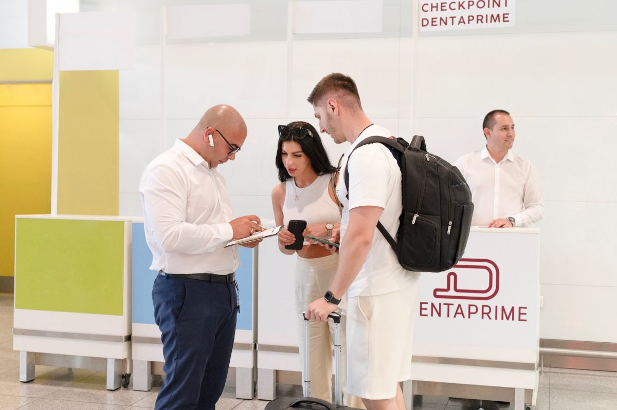 Dentaprime Checkpoint am Flughafen Varna (© Dentaprime)
