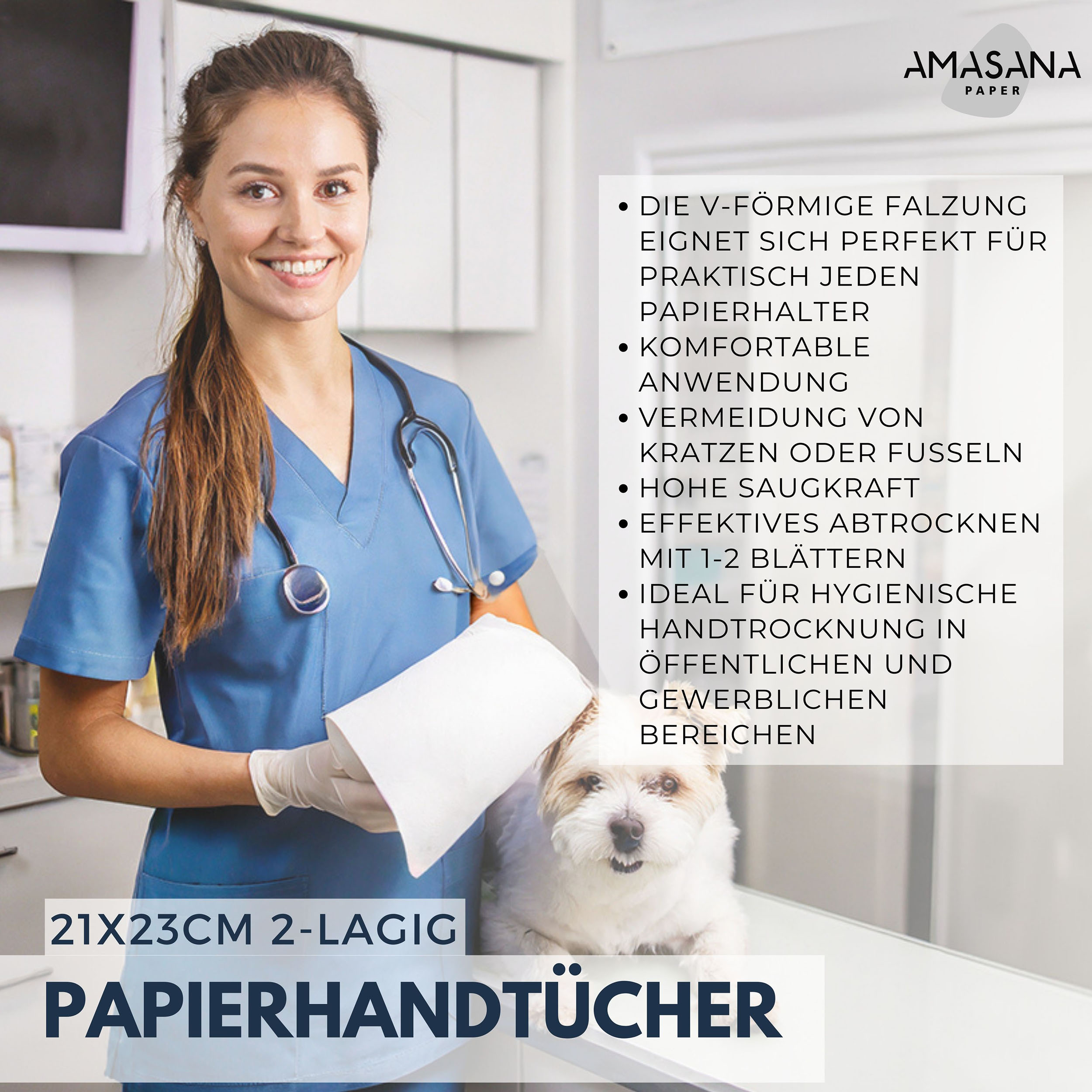 Neue Papierhandtücher von AMASANA jetzt auf Amazon - Hergestellt in Europa für kurze Lieferketten (Die Bildrechte liegen bei dem Verfasser der Mitteilung.) Neue Papierhandtücher von AMASANA jetzt auf Amazon - Hergestellt in Europa für kurze Lieferketten (Die Bildrechte liegen bei dem Verfasser der Mitteilung.)