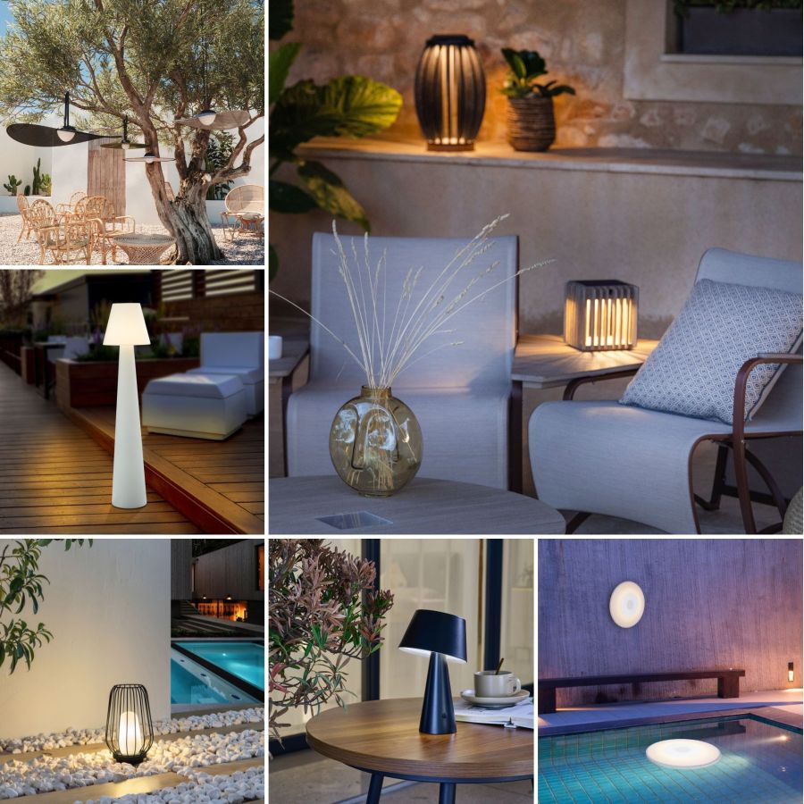 Lichtgenuss unter freiem Himmel (© Lampenwelt.de)