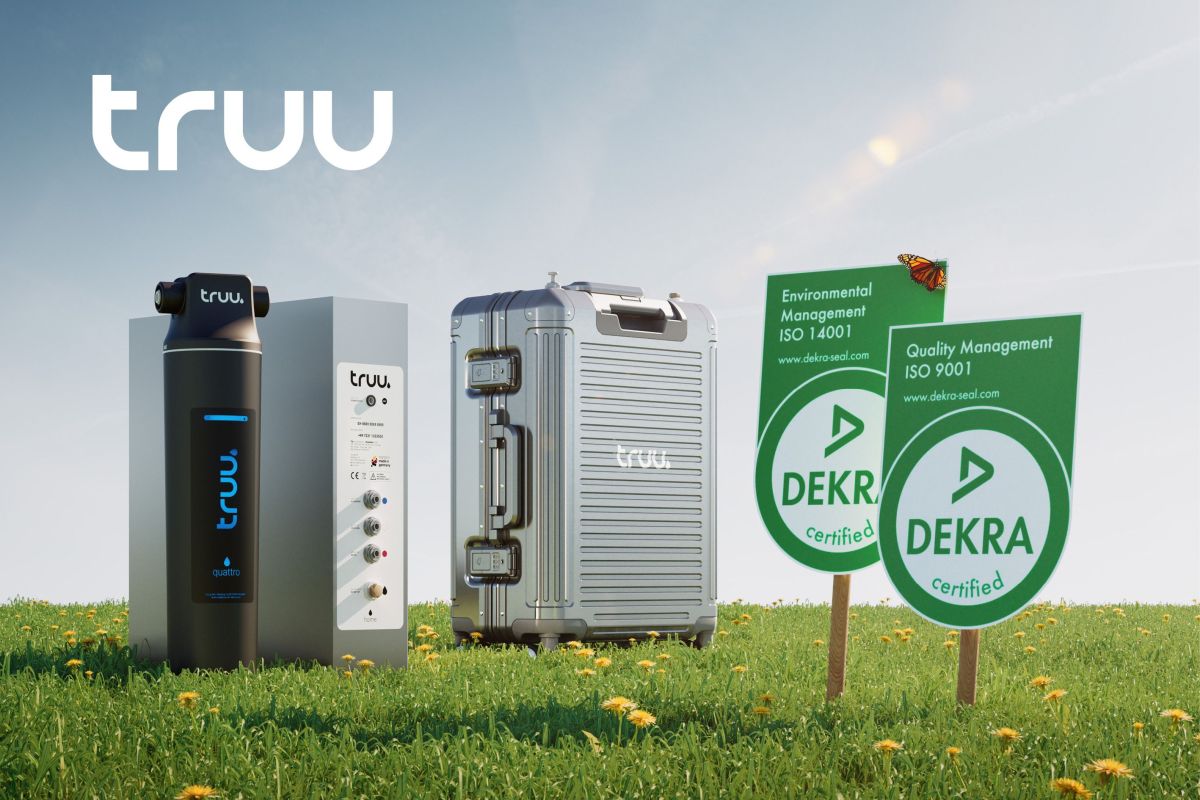 truu erhält ISO-Zertifikate für Qualitäts- und Umweltmanagement (© ) truu erhält ISO-Zertifikate für Qualitäts- und Umweltmanagement (© )