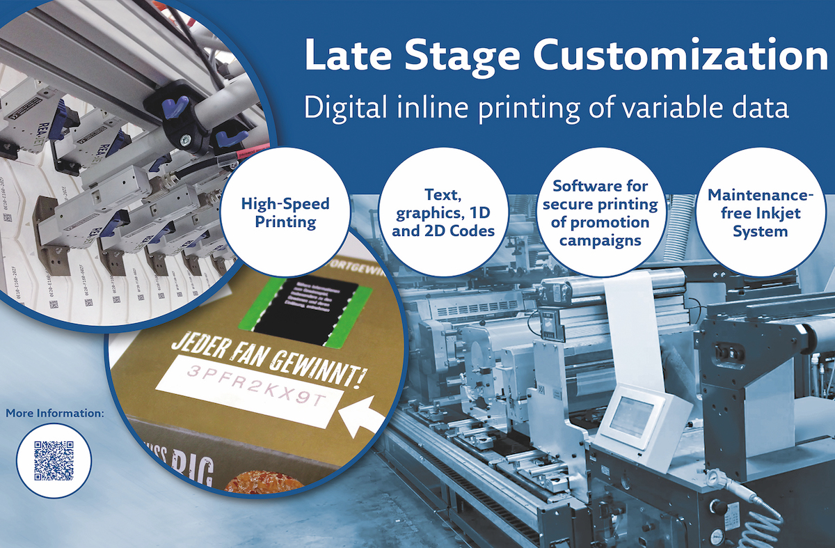 Drucksysteme und Software von REA: passgenaue Inhalte für Late Stage Customization (Die Bildrechte liegen bei dem Verfasser der Mitteilung.) Drucksysteme und Software von REA: passgenaue Inhalte für Late Stage Customization (Die Bildrechte liegen bei dem Verfasser der Mitteilung.)