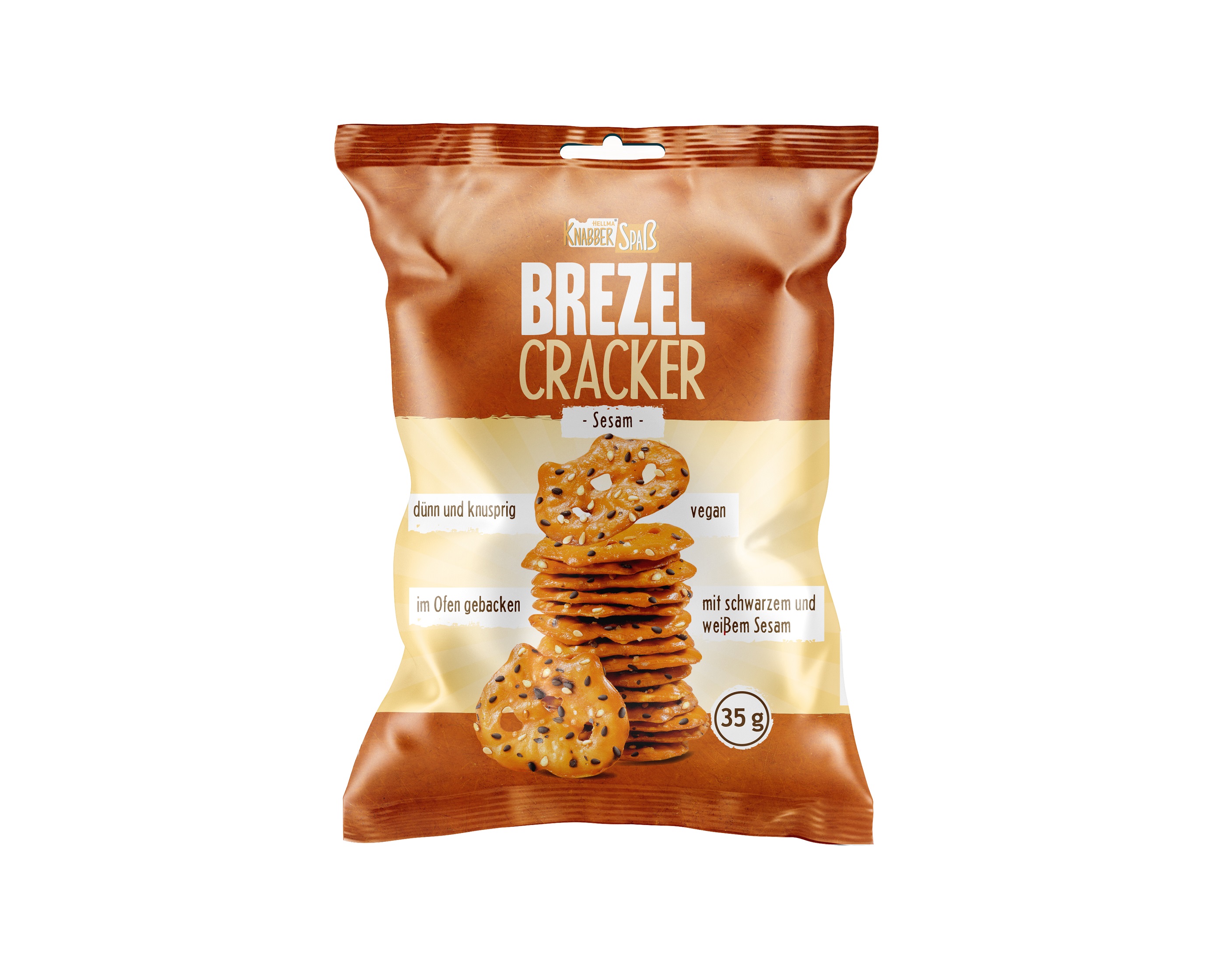 Die Brezel Cracker Sesam von Hellma belegten den 1. Platz vom Cooking Award 2024 (Die Bildrechte liegen bei dem Verfasser der Mitteilung.) Die Brezel Cracker Sesam von Hellma belegten den 1. Platz vom Cooking Award 2024 (Die Bildrechte liegen bei dem Verfasser der Mitteilung.)