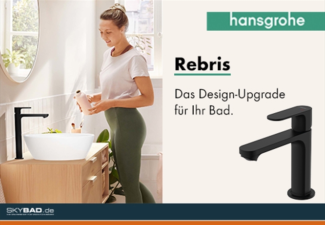 hansgrohe Rebris (Die Bildrechte liegen bei dem Verfasser der Mitteilung.) hansgrohe Rebris (Die Bildrechte liegen bei dem Verfasser der Mitteilung.)