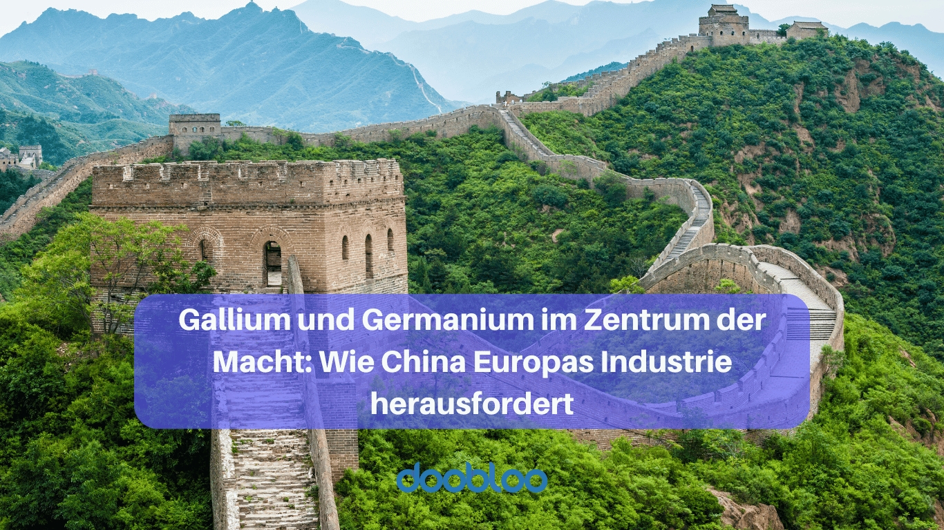 Doobloo AG - Technologiemetalle in den Händen von China (Die Bildrechte liegen bei dem Verfasser der Mitteilung.) Doobloo AG - Technologiemetalle in den Händen von China (Die Bildrechte liegen bei dem Verfasser der Mitteilung.)