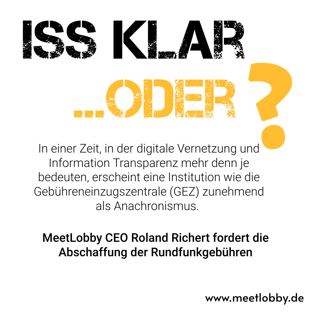 Ende der Rundfunkgebühren 