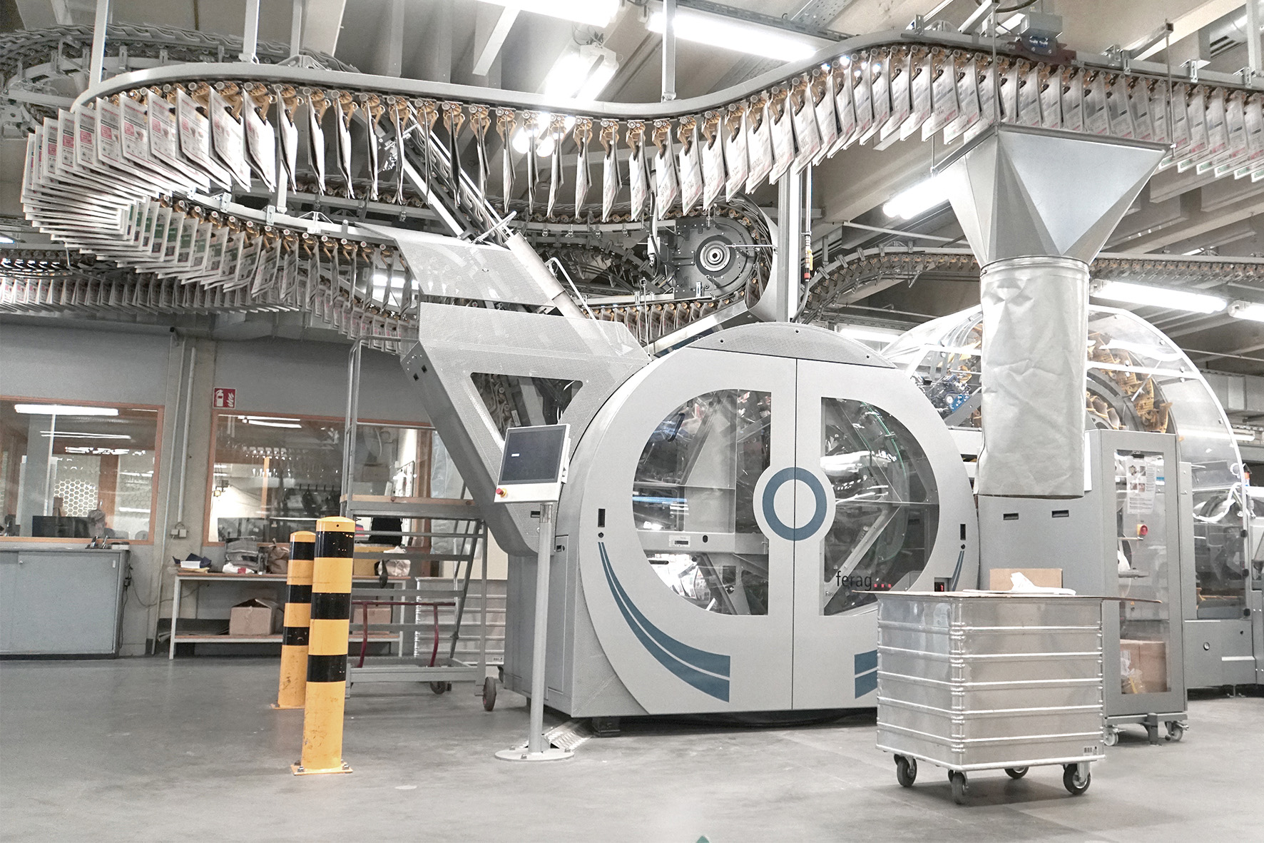 Maximale Flexibilität in der Beilagenproduktion, konzipiert von Ferag Maximale Flexibilität in der Beilagenproduktion, konzipiert von Ferag
