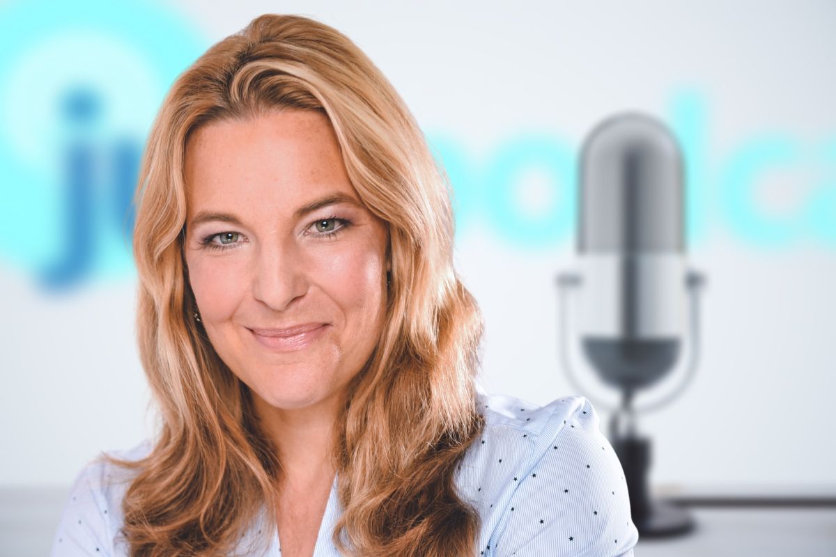 Myriam Held leitet justpodcast und startet eine Charity-Initiative. (© justpodcast)