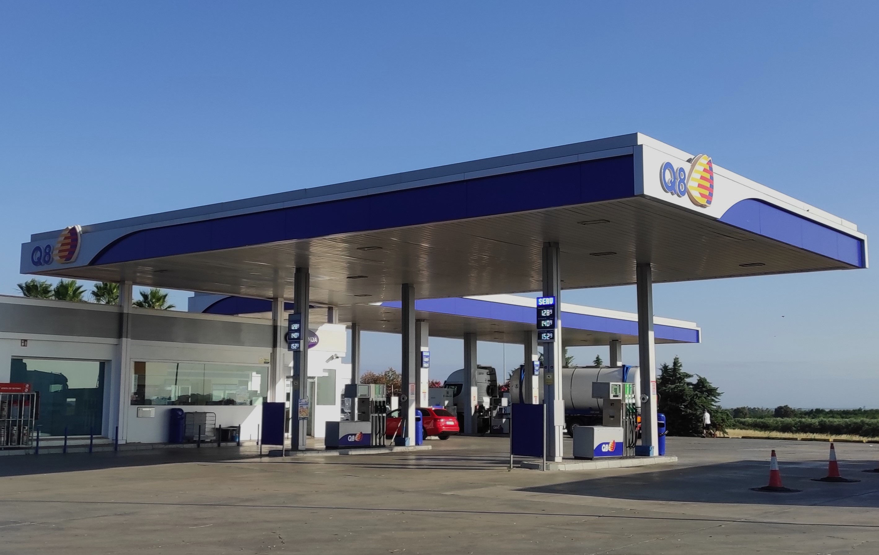 UTA Kunden haben nun Zugang zu allen Q8-Stationen in Spanien (Bildquelle:©Kuwait Petroleum International)