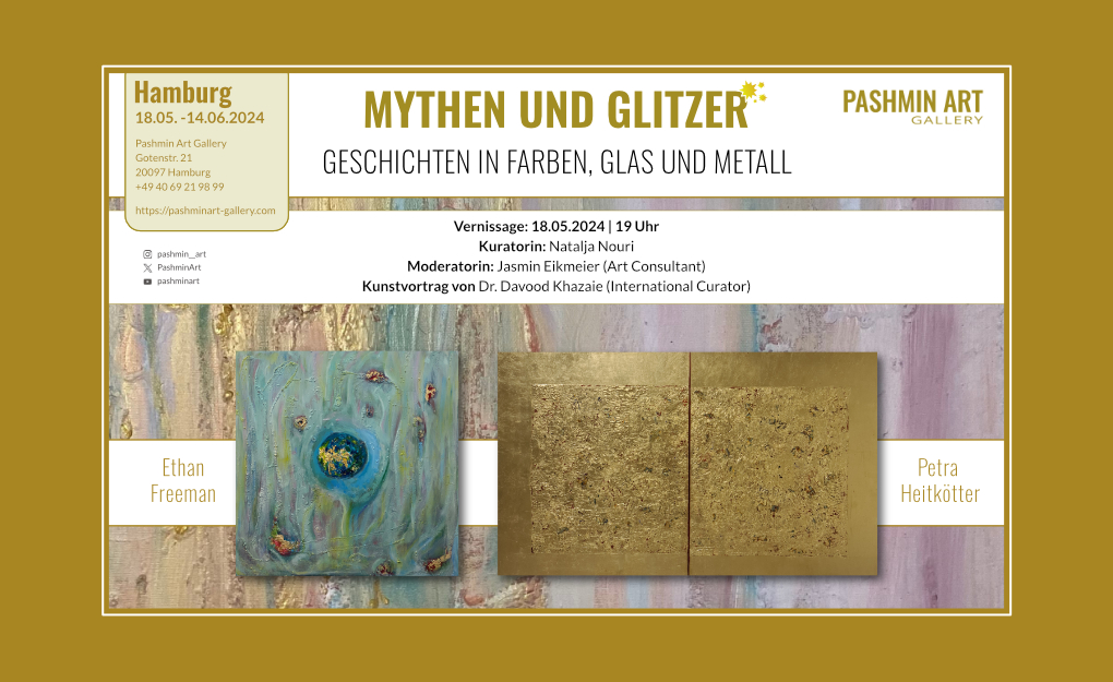 Ausstellung in der Pashmin Art Gallery (Die Bildrechte liegen bei dem Verfasser der Mitteilung.)