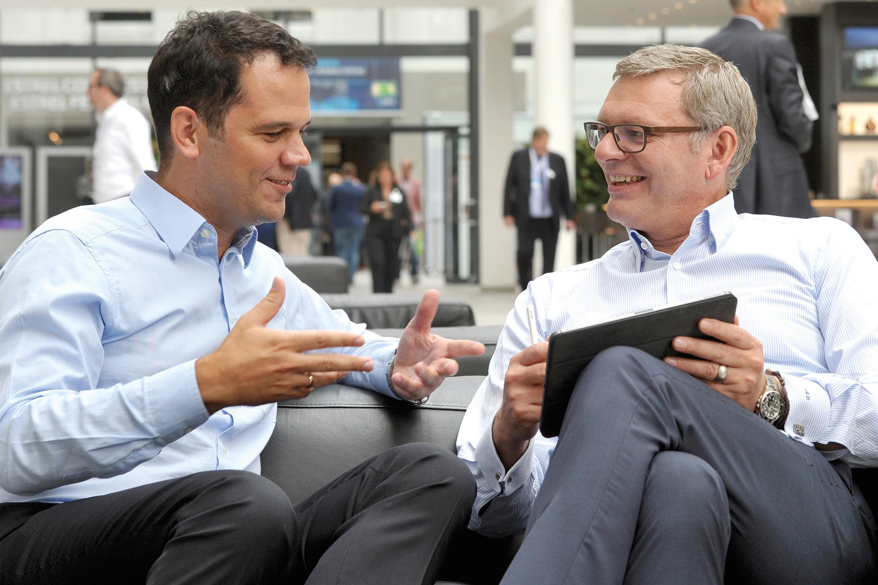 Björn Borst und Andreas Bödiger, Geschäftsführer Objektus GmbH Björn Borst und Andreas Bödiger, Geschäftsführer Objektus GmbH