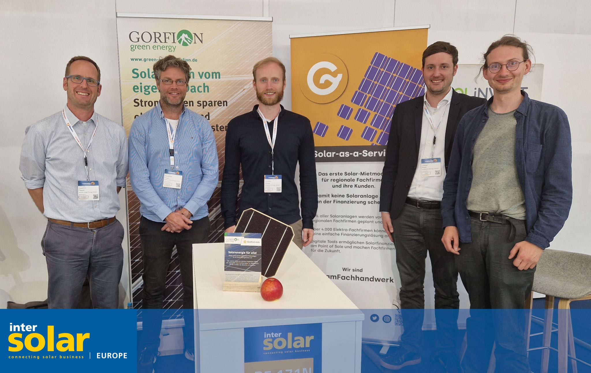 Gorfion und Golfstrom kooperieren bei Solarmiete (© Golfstrom Energy GmbH) Gorfion und Golfstrom kooperieren bei Solarmiete (© Golfstrom Energy GmbH)