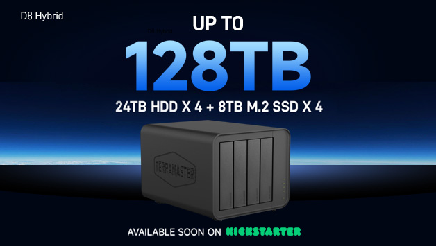 TerraMaster 2+6 RAID Hybrid Storage (Die Bildrechte liegen bei dem Verfasser der Mitteilung.) TerraMaster 2+6 RAID Hybrid Storage (Die Bildrechte liegen bei dem Verfasser der Mitteilung.)