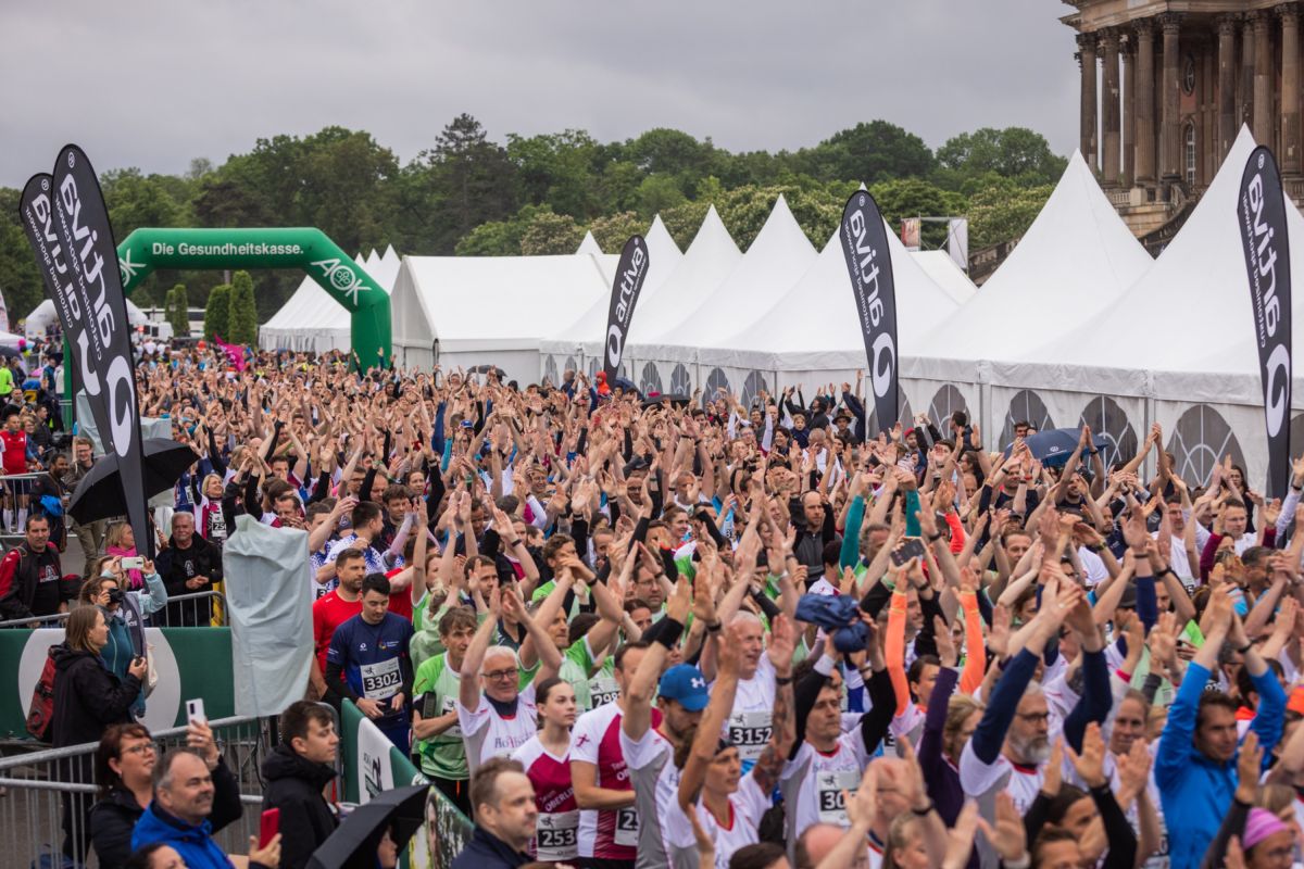 Neuer Teilnehmerrekord beim AOK Firmenlauf Potsdam (© Die Sportmacher/Florian Manhardt) Neuer Teilnehmerrekord beim AOK Firmenlauf Potsdam (© Die Sportmacher/Florian Manhardt)