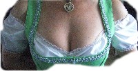Süße Carmen Dirndlbluse Süße Carmen Dirndlbluse
