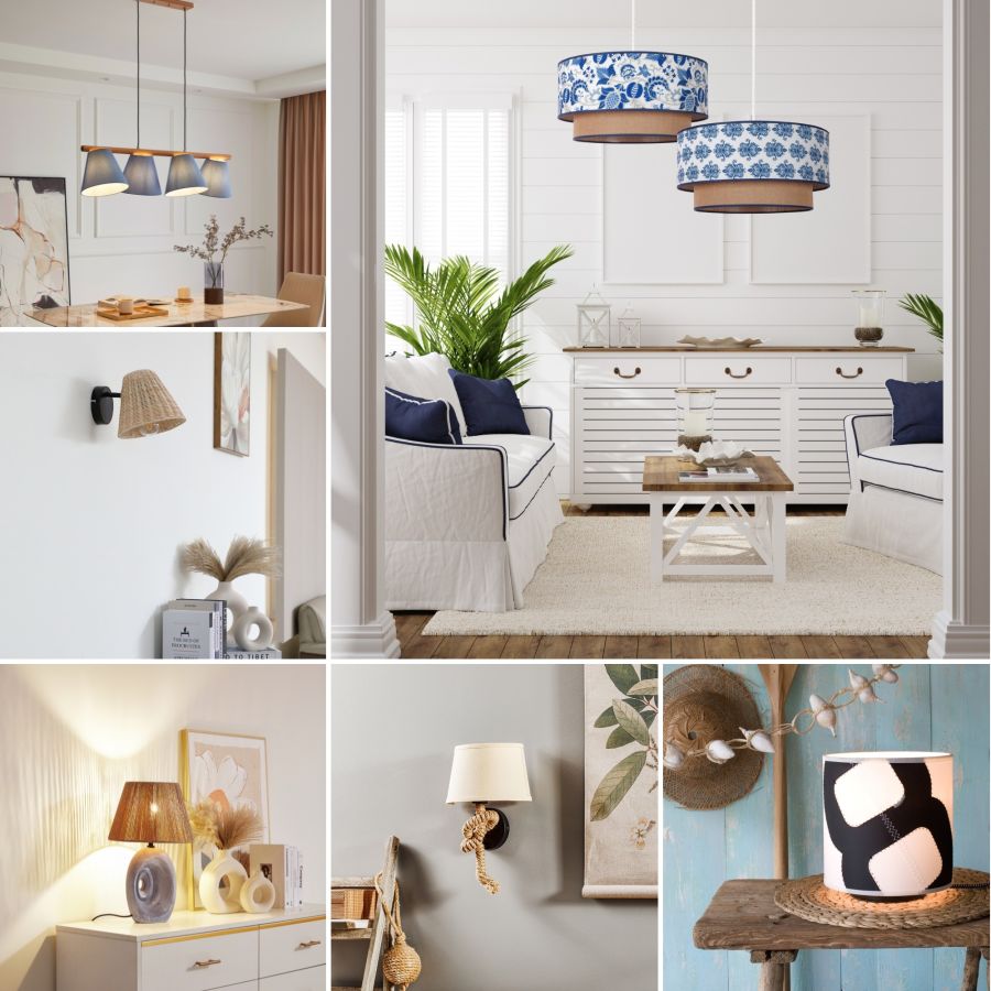 Lichtideen im Hamptons-Chic (© Lampenwelt.de)