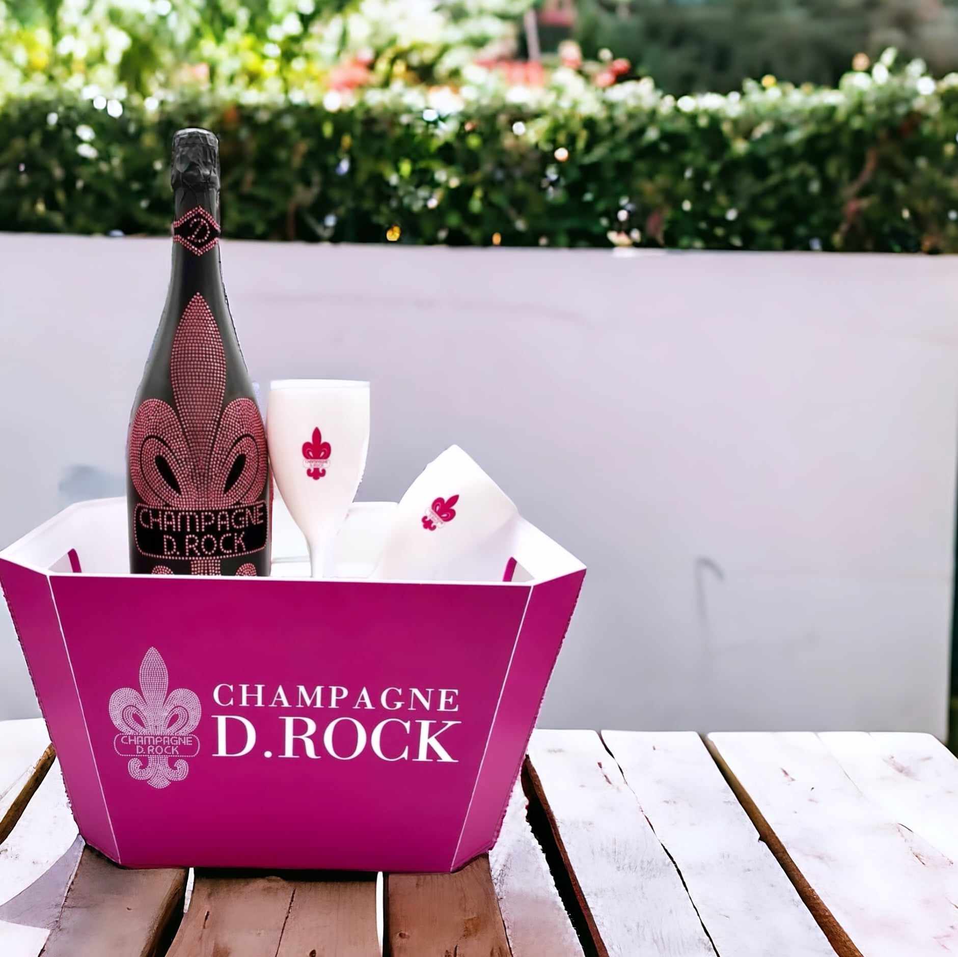 New Ice Buckets meet D. Rock Rosé New Ice Buckets meet D. Rock Rosé