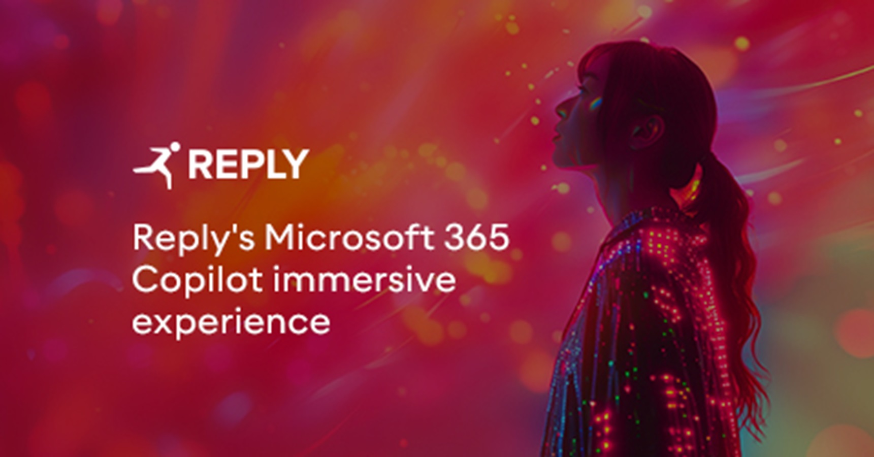 REPLY präsentiert die M365 Copilot Immersive Experience auf der XCHANGE 2024 in Mailand. Copyright: Reply REPLY präsentiert die M365 Copilot Immersive Experience auf der XCHANGE 2024 in Mailand. Copyright: Reply