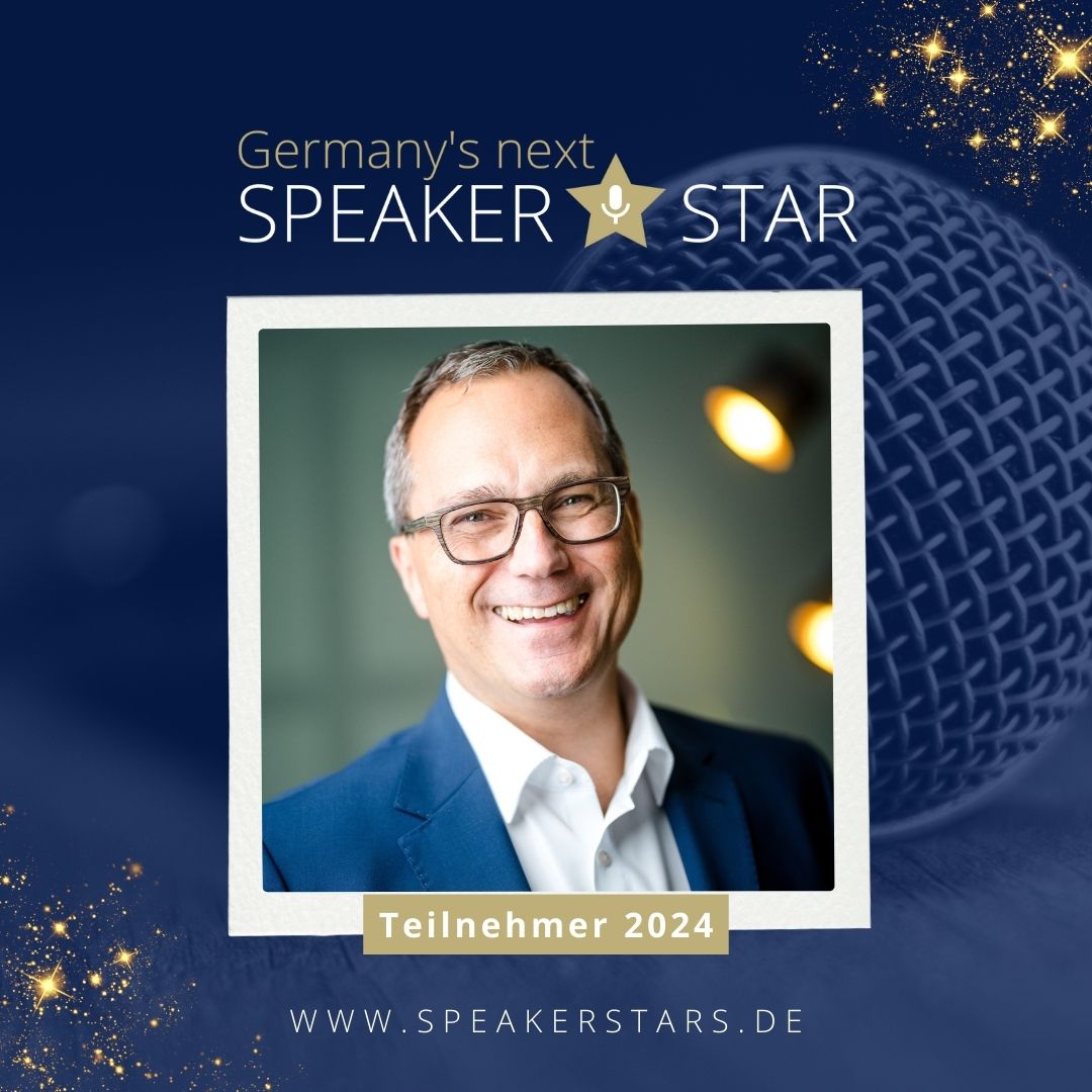 Jens Taubel Germany's next SpeakerStar 2024 (Die Bildrechte liegen bei dem Verfasser der Mitteilung.) Jens Taubel Germany's next SpeakerStar 2024 (Die Bildrechte liegen bei dem Verfasser der Mitteilung.)