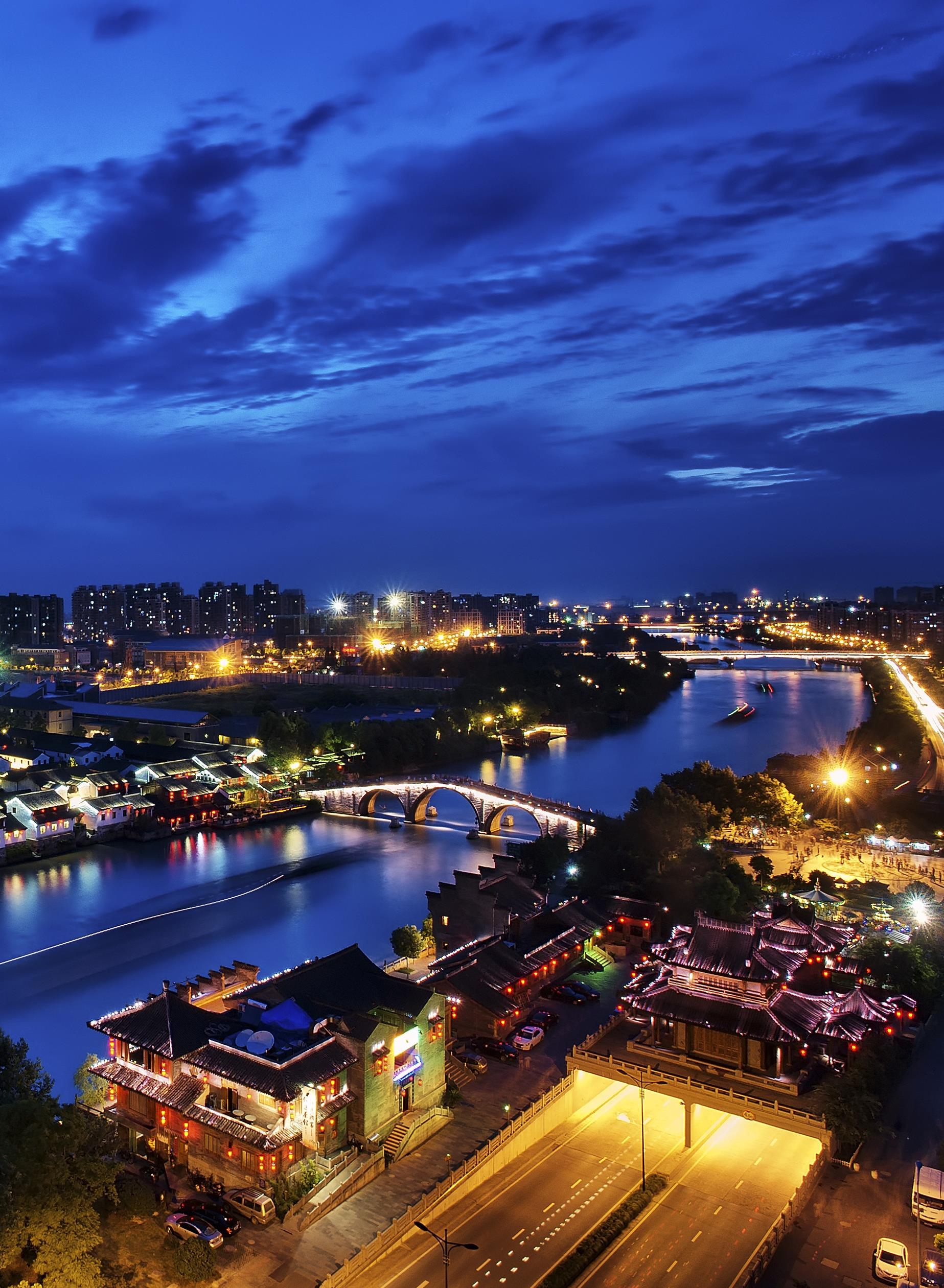 Zhejiang Kaiserkanal Gongchen Brücke - Copyright FVA China Zhejiang Kaiserkanal Gongchen Brücke - Copyright FVA China