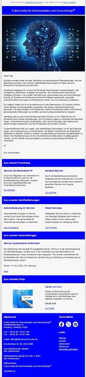 Newsletter SERVICE TRENDS 022024 Newsletter SERVICE TRENDS 022024