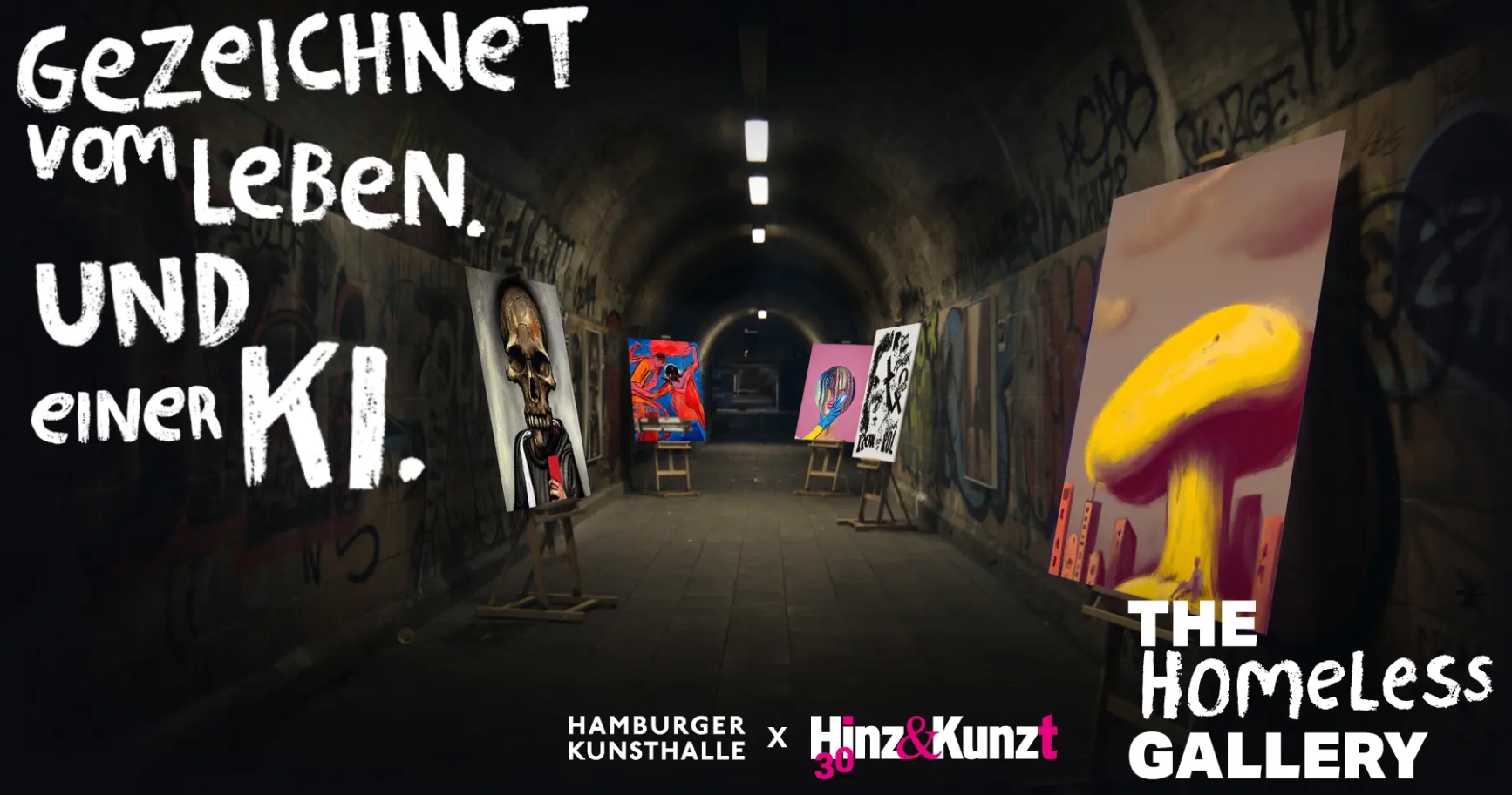 Projekt „The Homeless Gallery“ (Foto: fischerAppelt, live marketing)