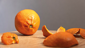 Ein unscheinbarer Werkstoff: Orangenschalen. Foto: © Steward Masweneng auf Pixabay Ein unscheinbarer Werkstoff: Orangenschalen. Foto: © Steward Masweneng auf Pixabay