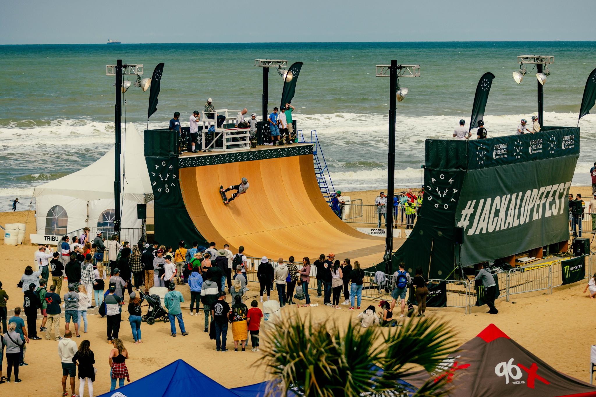 Beim Jackalope Fest präsentiert Virginia Beach pure Skate-Action. (Die Bildrechte liegen bei dem Verfasser der Mitteilung.) Beim Jackalope Fest präsentiert Virginia Beach pure Skate-Action. (Die Bildrechte liegen bei dem Verfasser der Mitteilung.)