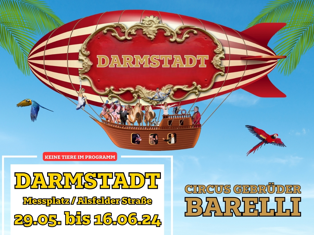 Circus Gebrüder Barelli in Darmsatdt Circus Gebrüder Barelli in Darmsatdt