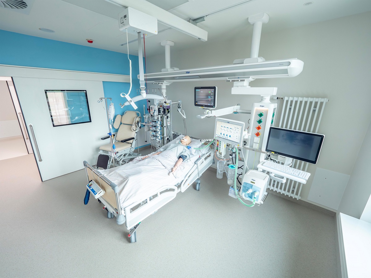 Modernste intensivmedizinische Versorgung im Klinikum Ingolstadt. Bild: Klinikum Ingolstadt Modernste intensivmedizinische Versorgung im Klinikum Ingolstadt. Bild: Klinikum Ingolstadt