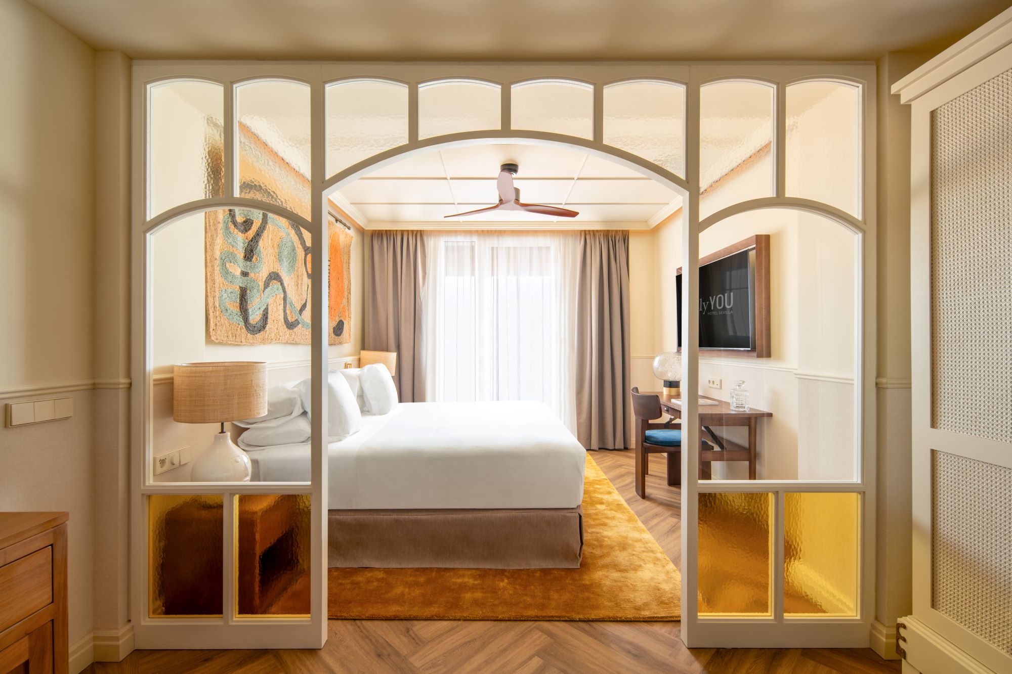Junior Suite Executive, Only YOU Hotel Sevilla (Die Bildrechte liegen bei dem Verfasser der Mitteilung.) Junior Suite Executive, Only YOU Hotel Sevilla (Die Bildrechte liegen bei dem Verfasser der Mitteilung.)