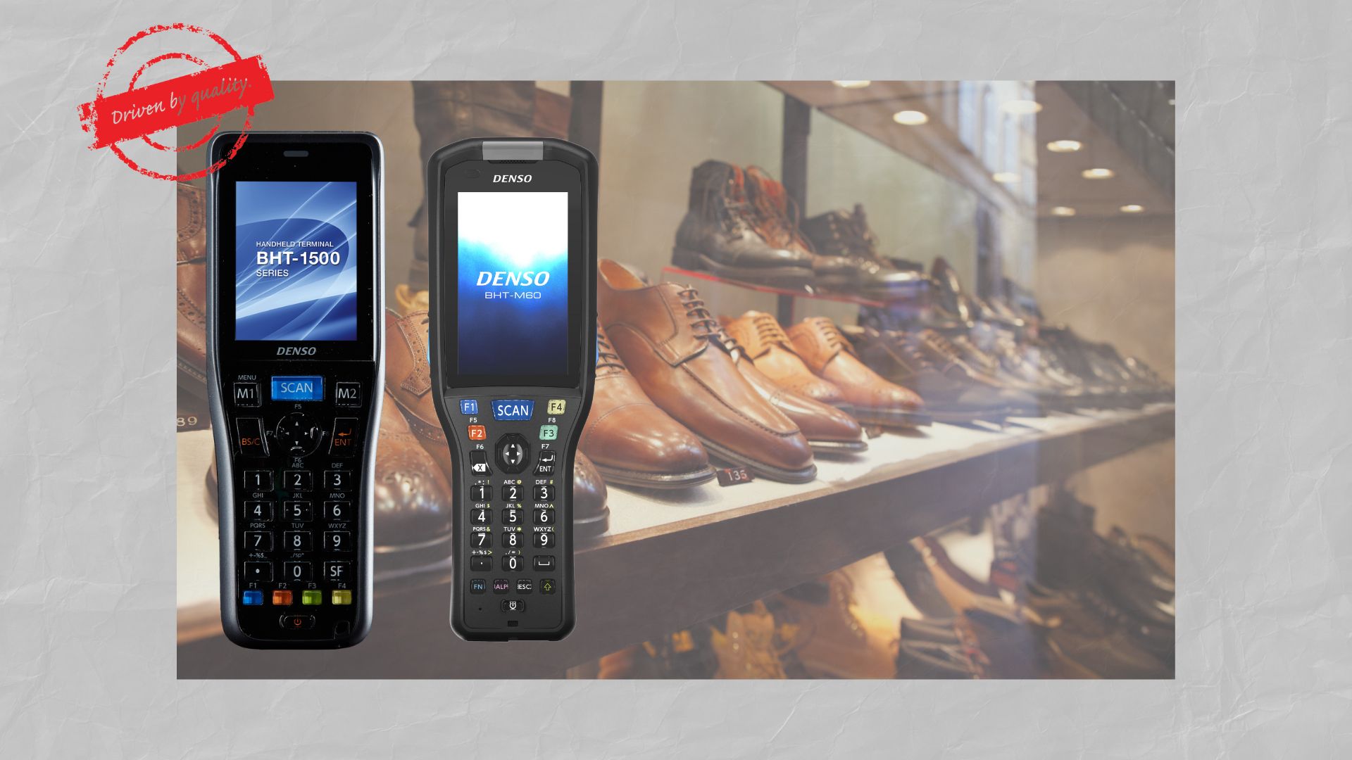 Die mobilen Computer BHT-1500 und BHZT-M60 von DENSO optimieren Prozesse.