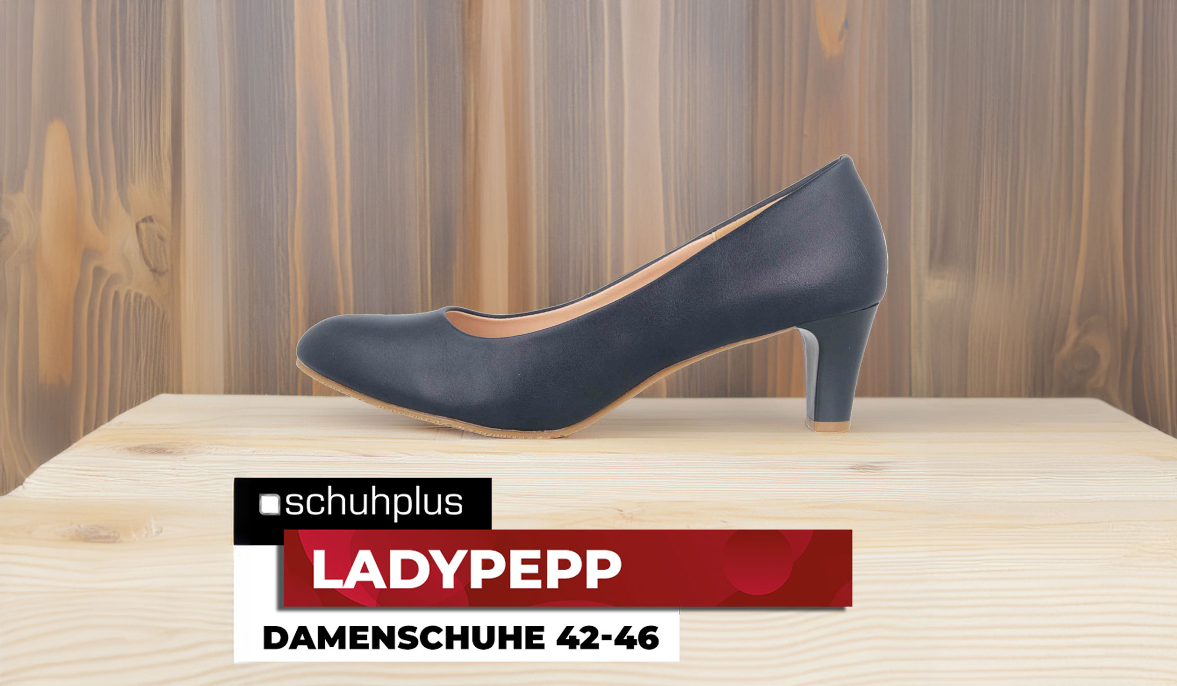 Urban, frisch, extra groß: Damenschuhe derÜbergrößen-Schuhmarke LadyPepp von Größe 42 bis Größe 46 (Die Bildrechte liegen bei dem Verfasser der Mitteilung.) Urban, frisch, extra groß: Damenschuhe derÜbergrößen-Schuhmarke LadyPepp von Größe 42 bis Größe 46 (Die Bildrechte liegen bei dem Verfasser der Mitteilung.)