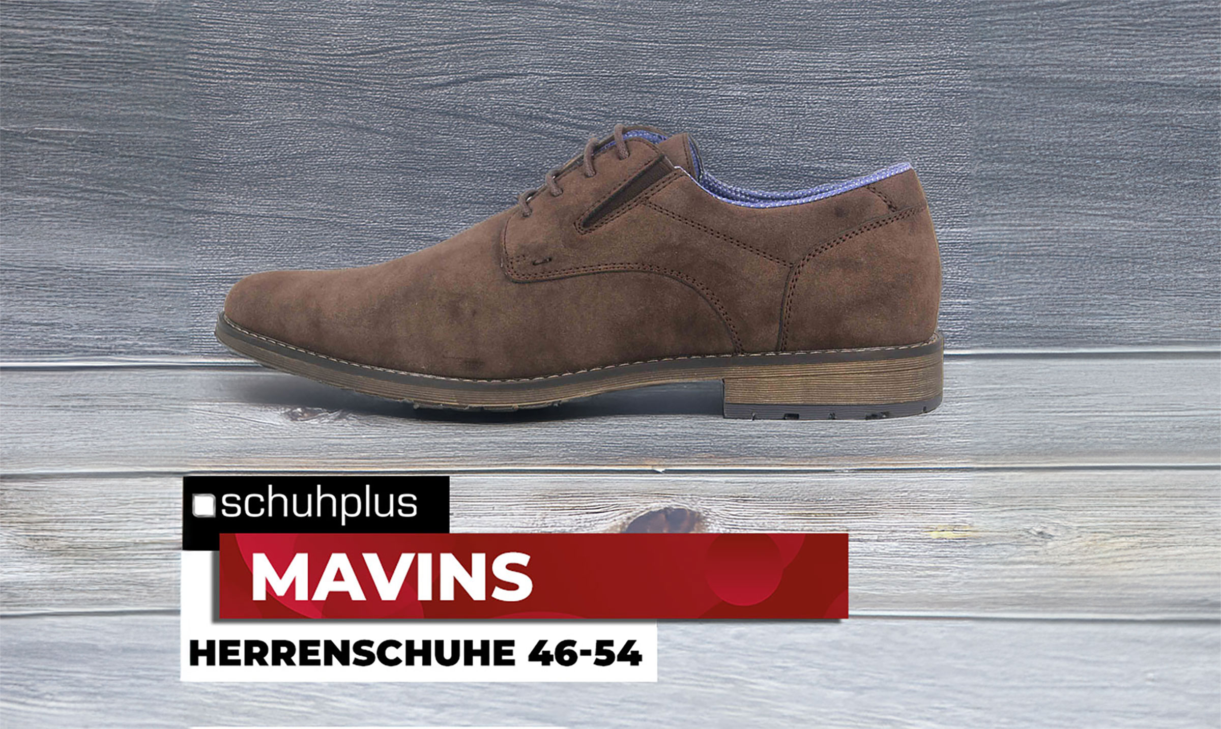 MAVINS: Große Herrenschuhe von Gr. 46 bis 54 exklusiv bei schuhplus (Die Bildrechte liegen bei dem Verfasser der Mitteilung.) MAVINS: Große Herrenschuhe von Gr. 46 bis 54 exklusiv bei schuhplus (Die Bildrechte liegen bei dem Verfasser der Mitteilung.)