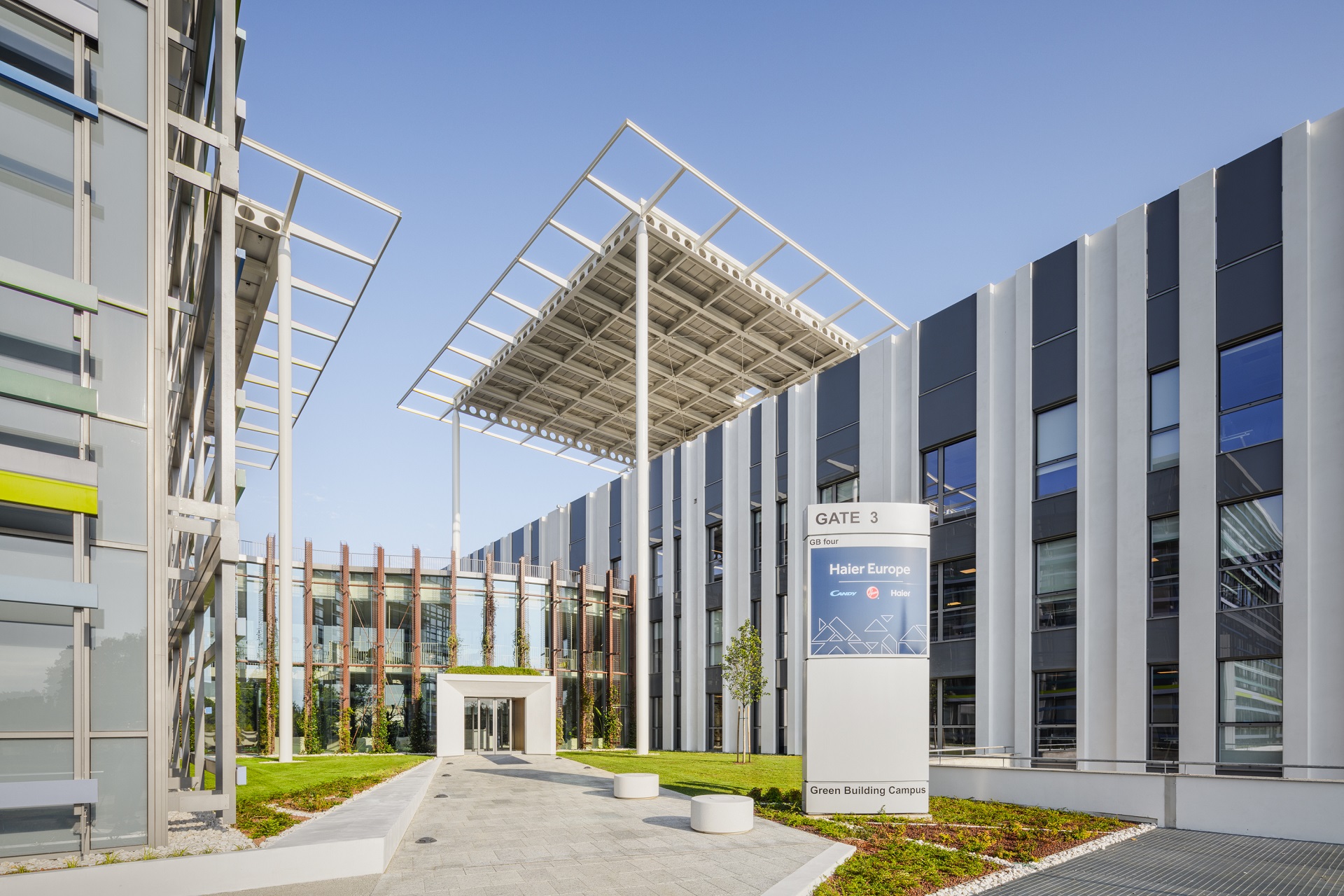 Headquarter Haier Europe (Die Bildrechte liegen bei dem Verfasser der Mitteilung.)