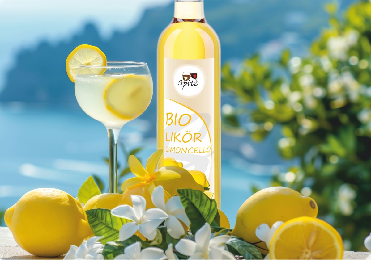 Bio Limoncello von Bio Manufaktur Spitz (© Honorarfreie Verwendung für den publizistischen, nicht-kommerziellen Einsatz.) Bio Limoncello von Bio Manufaktur Spitz (© Honorarfreie Verwendung für den publizistischen, nicht-kommerziellen Einsatz.)