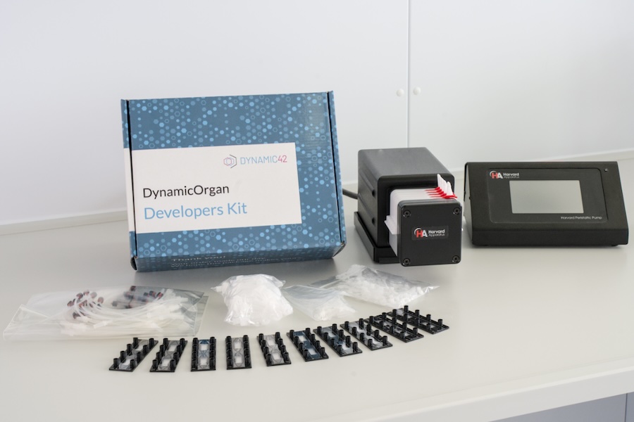 Das neue„DynamicOrgan System“zum Aufbau eines Organmodells im Labor. (Die Bildrechte liegen bei dem Verfasser der Mitteilung.) Das neue„DynamicOrgan System“zum Aufbau eines Organmodells im Labor. (Die Bildrechte liegen bei dem Verfasser der Mitteilung.)