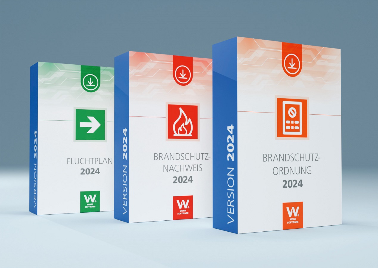 Weise Software hat seine Brandschutz-Programme in der Version 2024 in vielen Punkten optimiert. Weise Software hat seine Brandschutz-Programme in der Version 2024 in vielen Punkten optimiert.