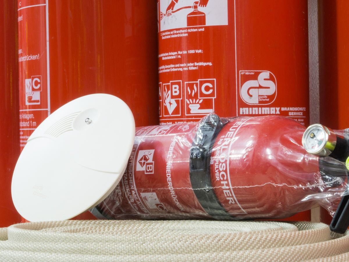 Inventarverwaltung für die Brandschutzeinrichtung (© Hoppe Unternehmensberatung) Inventarverwaltung für die Brandschutzeinrichtung (© Hoppe Unternehmensberatung)