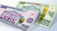 Die neuen Suriname-Banknoten wurden in der Kategorie „Beste neue Banknote“ ausgezeichnet. (© G+D)