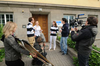 Gestern fiel die letzte Klappe für den Imagefilm der HHL.
