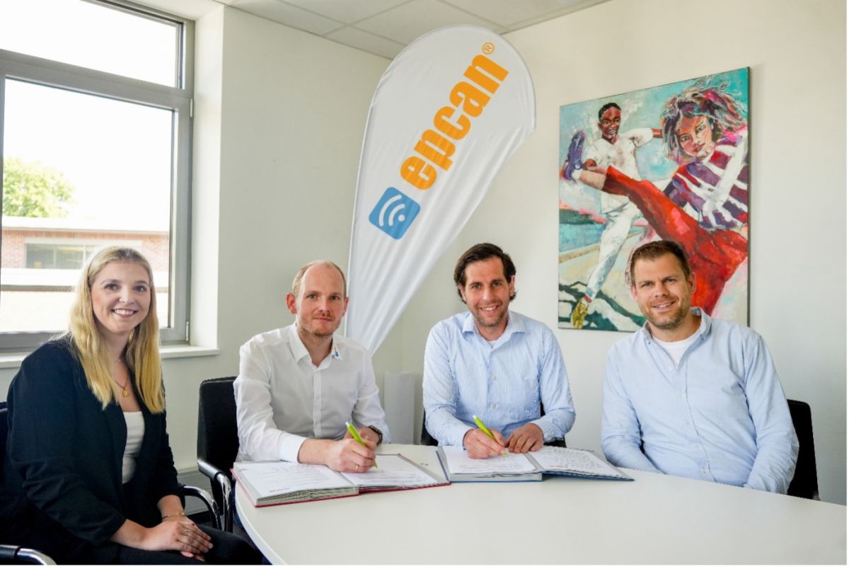 Alina Wenning, Gerd Gevering , Daniel Kollbach und Bernd Windau (© epcan GmbH) Alina Wenning, Gerd Gevering , Daniel Kollbach und Bernd Windau (© epcan GmbH)