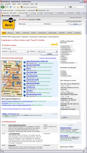 Universal Search: meinestadt.de startet neue lokale Suche Universal Search: meinestadt.de startet neue lokale Suche