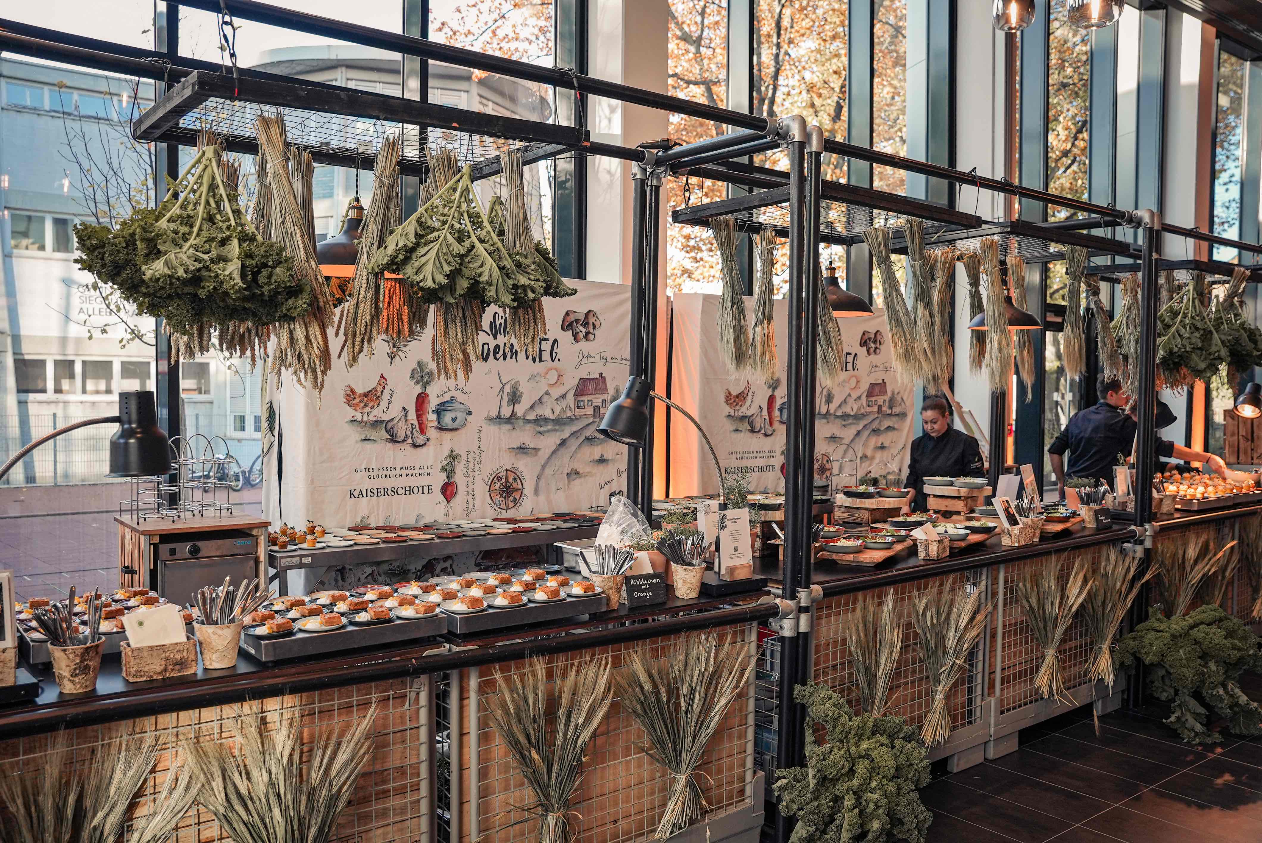 Catering von der KAISERSCHOTE für die Eröffnung von Studio 50 (Foto: KAISERSCHOTE)