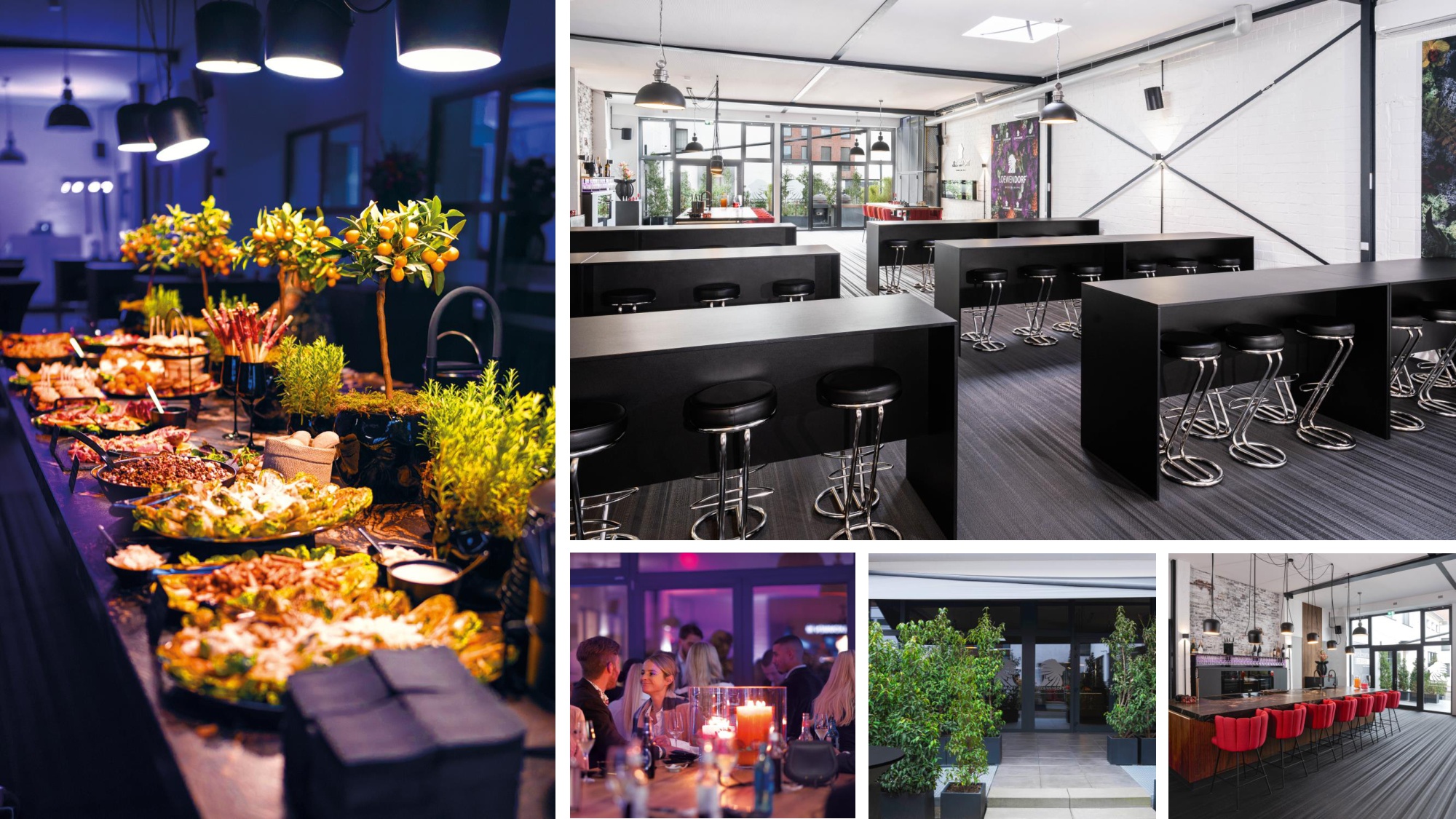 LOEWENLOFT (Fotocollage: KAISERSCHOTE Event Catering) LOEWENLOFT (Fotocollage: KAISERSCHOTE Event Catering)