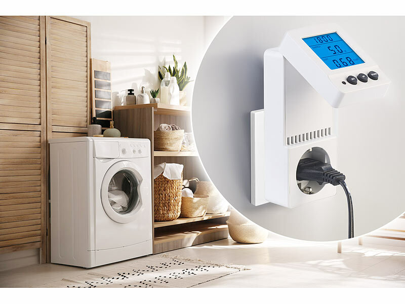revolt Digitaler 230-V-Energiekostenmesser mit Aufklapp-XL-Display, 3.680 Watt, www.pearl.de (Die Bildrechte liegen bei dem Verfasser der Mitteilung.)