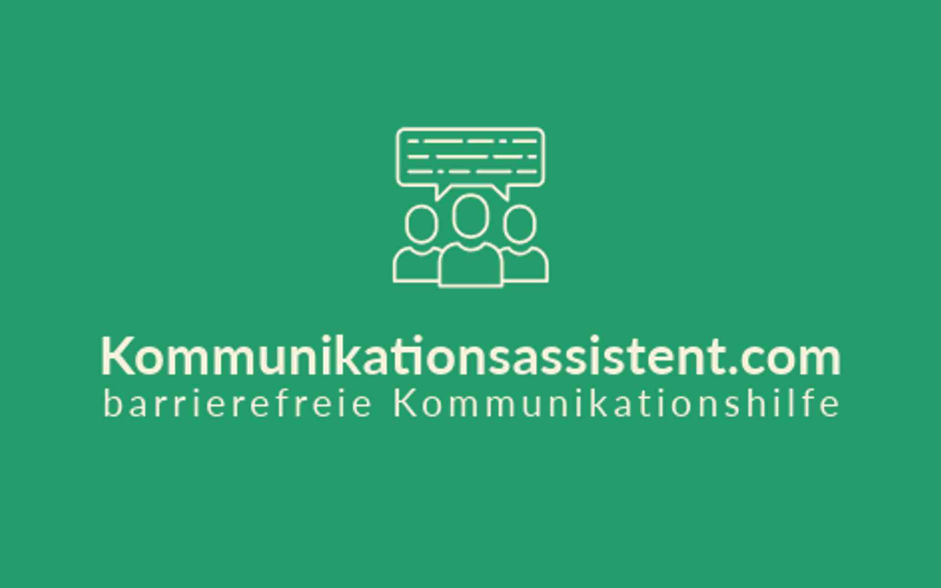 Kommunikationsassistent & Kommunikationshilfe für Sprachbehinderte Kommunikationsassistent & Kommunikationshilfe für Sprachbehinderte