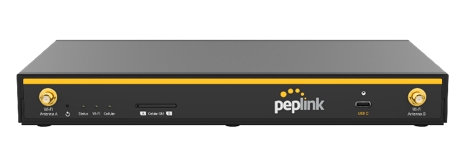 Der Router B One Plus von Peplink (Die Bildrechte liegen bei dem Verfasser der Mitteilung.) Der Router B One Plus von Peplink (Die Bildrechte liegen bei dem Verfasser der Mitteilung.)